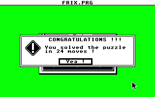 Frix atari screenshot